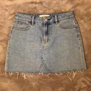 Denim Mini Skirt